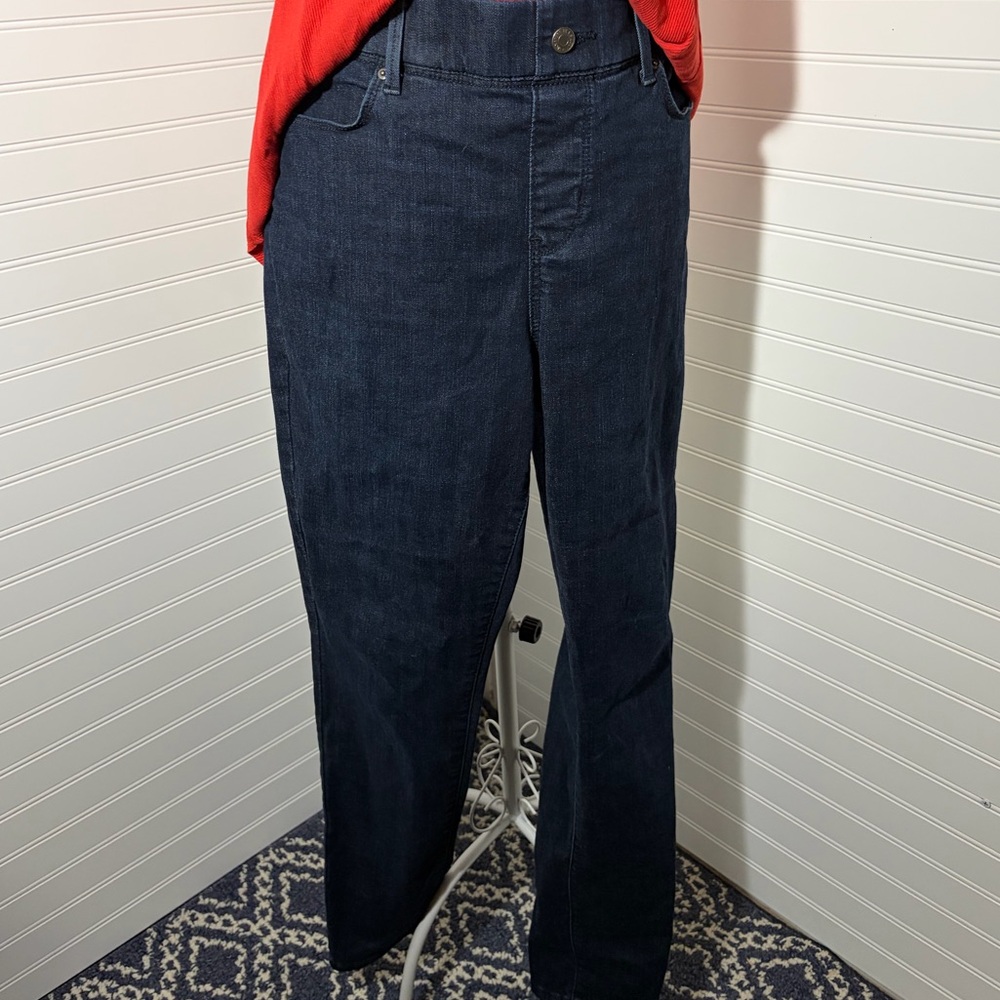 Levi Strauss Signature- Shaping Perfect Pull-On Skinny in Deep Blue Jeans